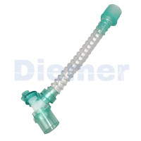 Conexion en L Esteril para Tubos Endotraqueales